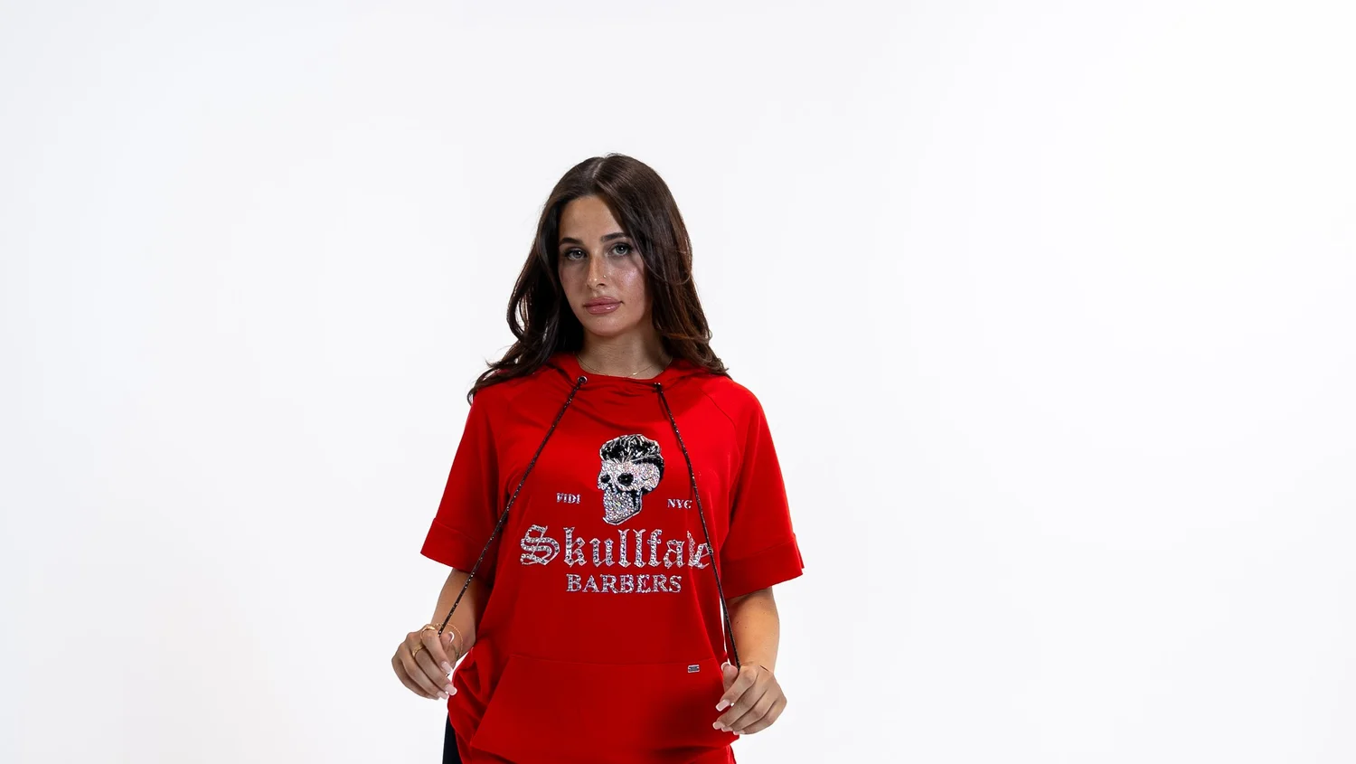 Lux Hoodie — Men's & Women's Fit — Skullfade Barbers apparel product, NYC