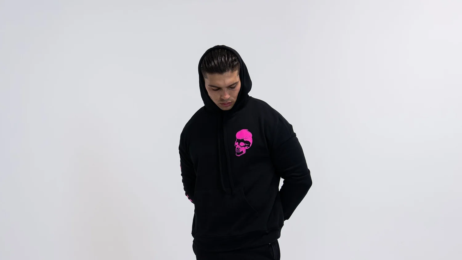 Original hoodie — Skullfade Barbers apparel, NYC