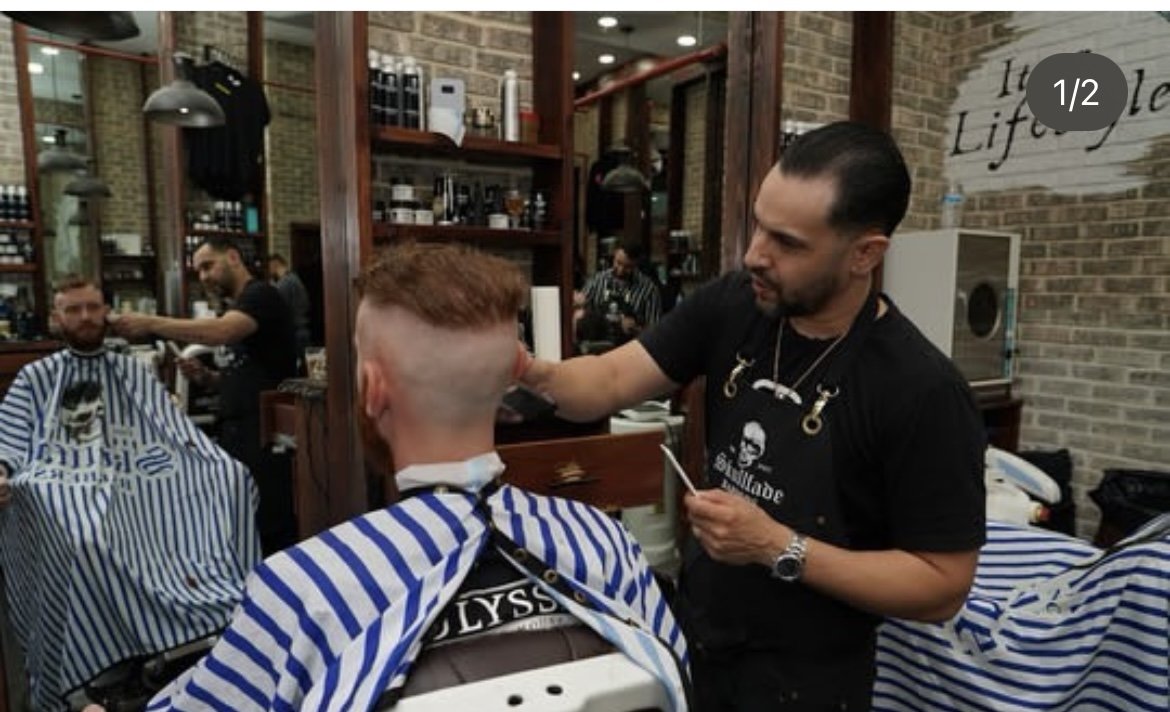 Ronnie, RonnieBladez at Skullfade Barbers